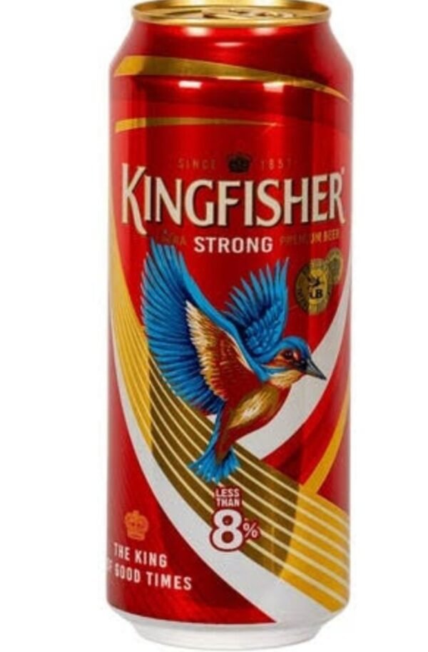 Kingfisher Strong Beer (1 Can x 500ml)